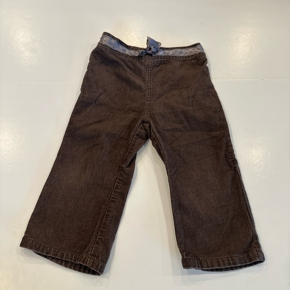 4/20$ Cherokee Baby Brown Corduroy Pants size 12-18 months